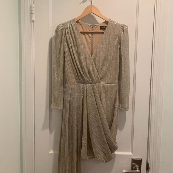 Patbo Lurex Draped Mini Dress - Worn Once! - Picture 9 of 11